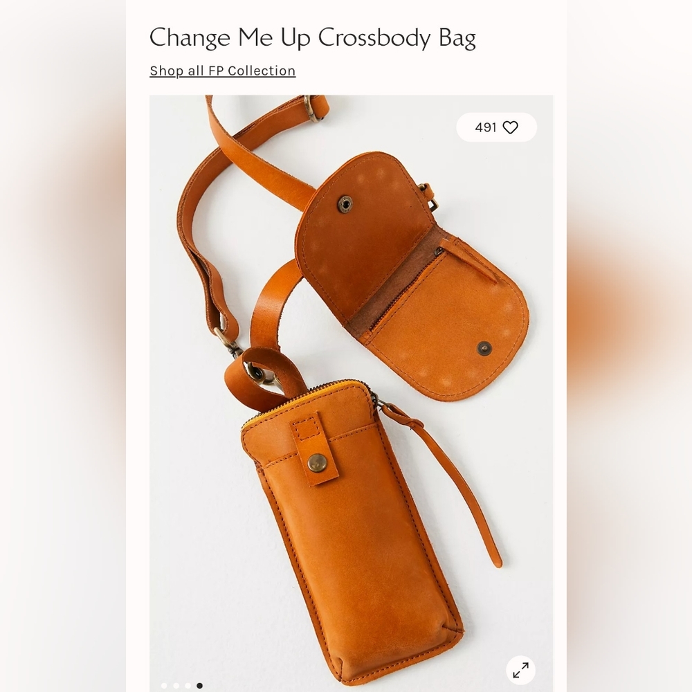 NWOT Free People Change me up Crossbody Bag